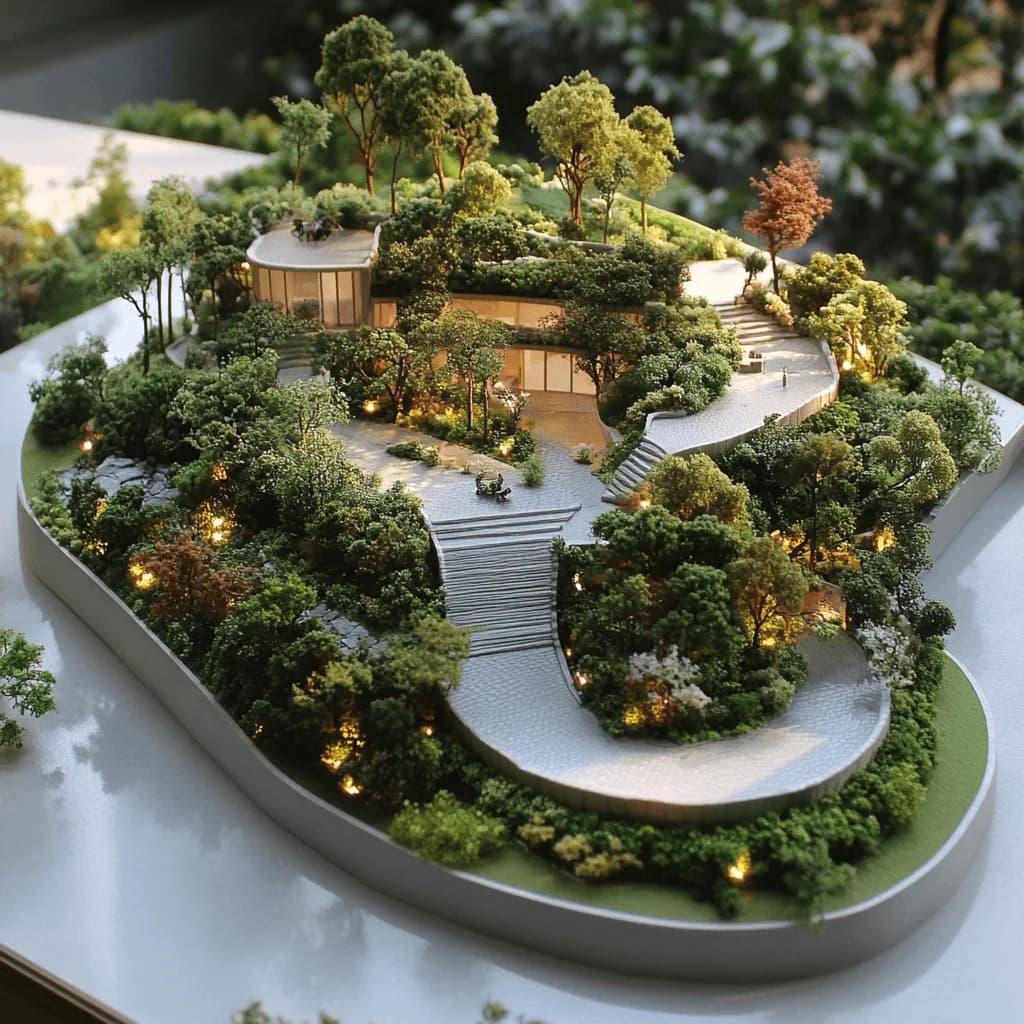 تصميم لاندسكيب 2D و 3D